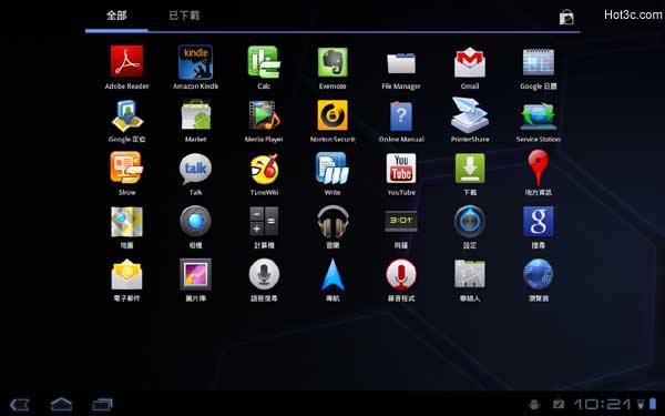 [Toshiba] 日系平板 Toshiba AT100 評測